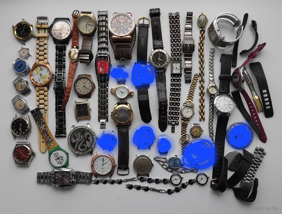 Часы. Разные. Много.