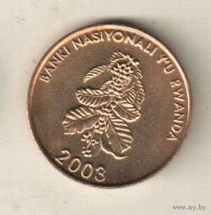 Руанда 5 франк 2003