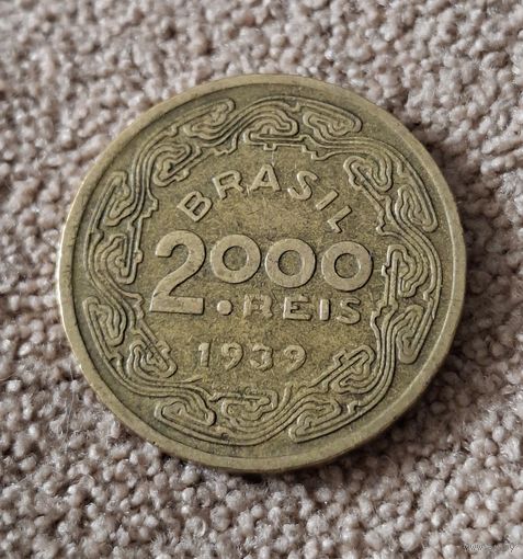Бразилия 2000 реалов, 1939
