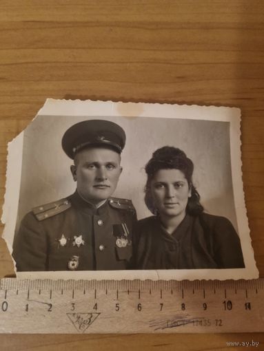 Фотография лейтенанта 1950 г.