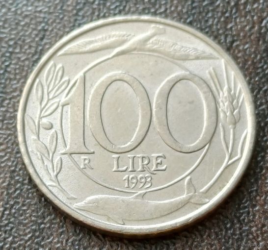 Италия 100 лир, 1993    ( 1-10-6 )