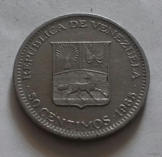 50 сентимов, Венесуэла 1965 г.