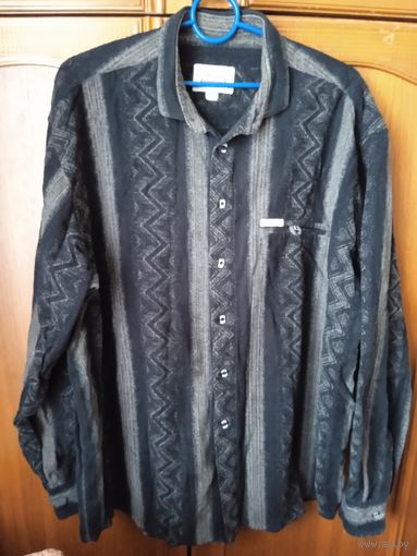 Рубашка мужская 54-56 размер,теплая.