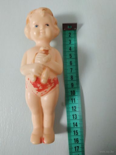 Кукла СССР рельефка 16 см