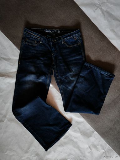 Винтажные женские джинсы расклешенные размер 29