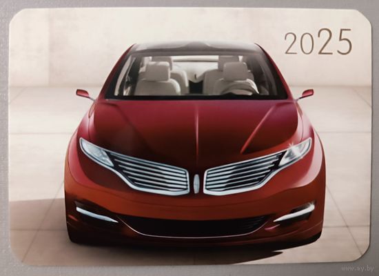 Автомобиль. Календарик, 2025, глянец