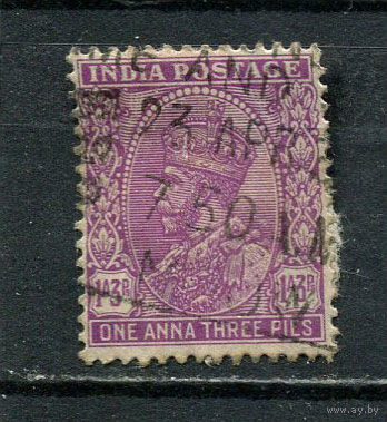 Британская Индия - 1932 - Король Георг 1A 3P - [Mi.131] - 1 марка. Гашеная.  (LOT FF8)-T10P10