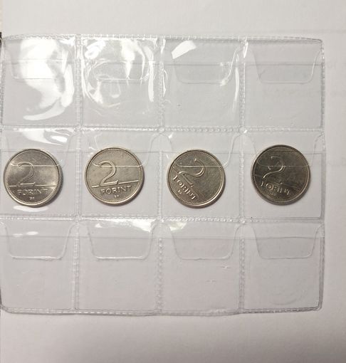 Венгрия. 2 форинта 1993-94, 2000, 2003