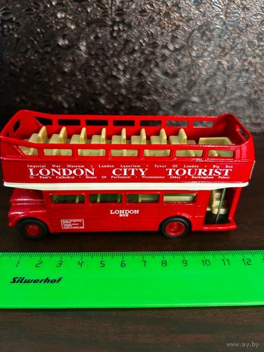 Машинка лондонский двухэтажный автобус с открытым верхом