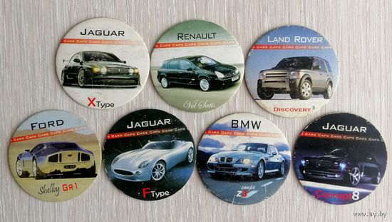 Фишки "Super Cars". Цена за 1шт.