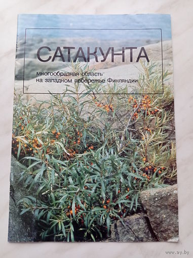 Путеводитель-план города Сатакунта (Финляндия)