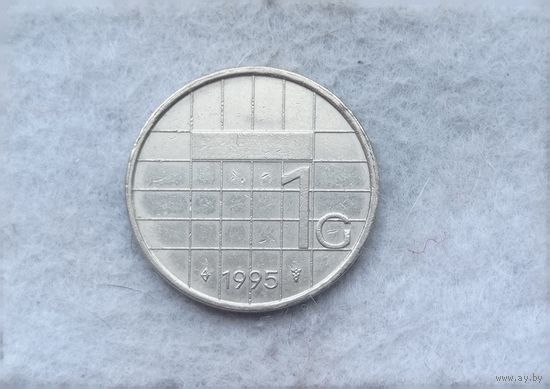 Werty71 Нидерланды 1 гульден 1995