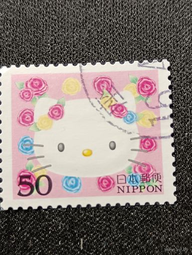 Япония, 2004. Поздравительные марки "Hello Kitty"