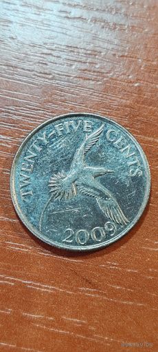 Бермуды 25 цент 2009