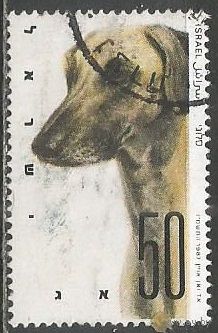 Израиль. Собака домашняя. 1987г. Mi#1065.