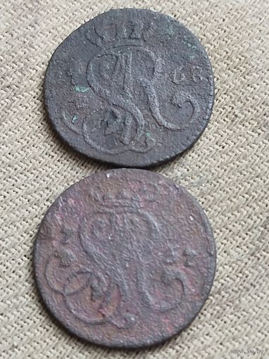 Распродажа - грош 1767,1768гг.,Станислав 2 Август Понятовский,Речь Посполитая
