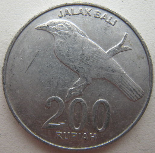 Индонезия 200 рупий 2003 г.