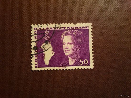 Гренландия 1981 г.Королева Маргрете II./22а/