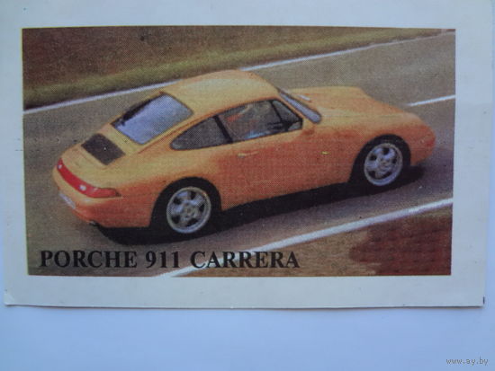 Календарик 1996 г. Porche 911 Carrera. Навигатор.