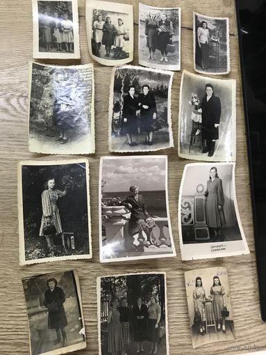 Фото.1940-60е годы.цена за все.