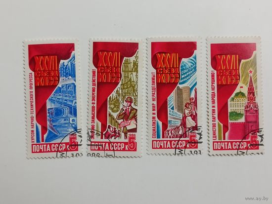 1986 СССР. Решения 27-го съезда КПСС