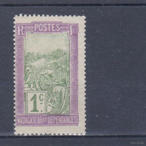 [73] Французские колонии. Мадагаскар 1908. Быт и культура.1 с. БЕЗ КЛЕЯ.