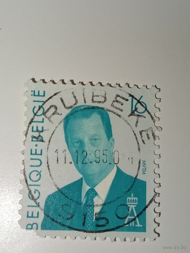 Бельгия 1994 марка Бельгии с изображением короля Альберта II