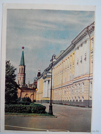 Главный фасад здания Совета Министров СССР. Г. Петрусев 1957 год #0021-V1P11