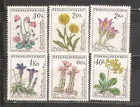 ФФ1 Чехословакия 1960 Цветы