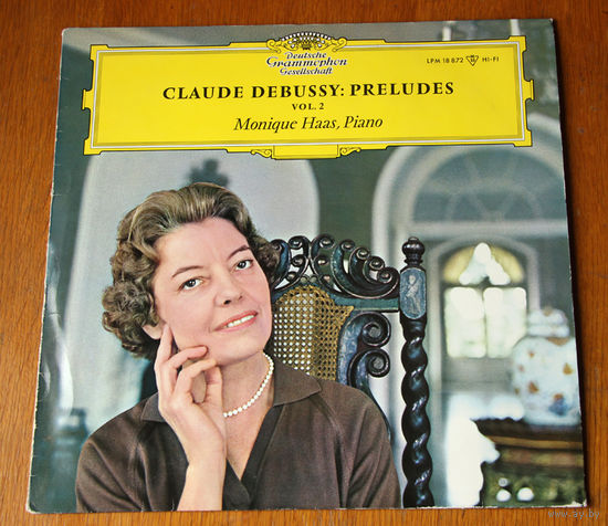 Debussy. Preludes, vol. 2 - Monique Haas, piano LP, 1963
