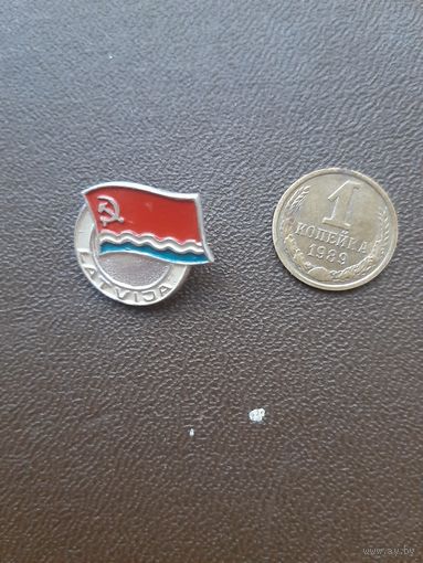 Значок Латвия