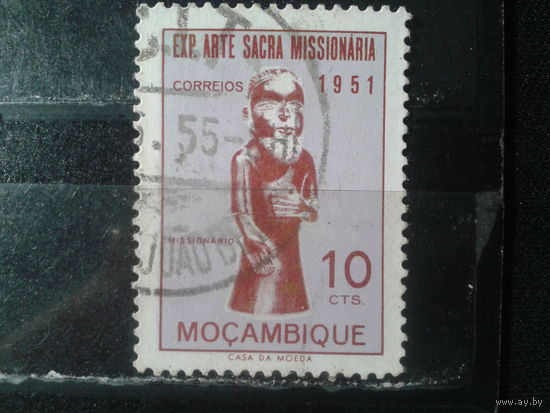 Мозамбик, колония Португалии, 1953. Выставка миссионерского искусства
