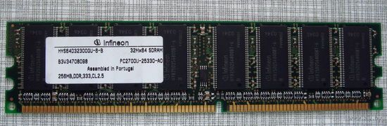 INFINEON PC2700U 256MB
