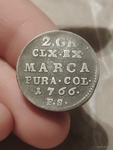 2 гроша 1766