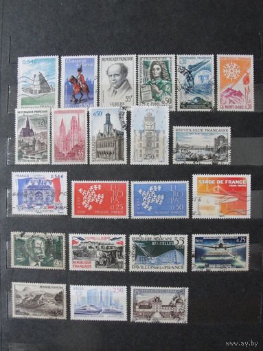 Продажа коллекции с 1 рубля! Почтовые марки Франции.