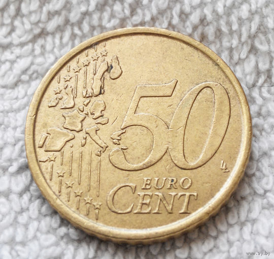 50 евроцентов 2002 Италия #03