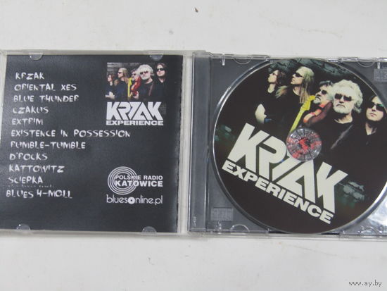 Диск. СD-диск. Krzak "Experience".  (2)