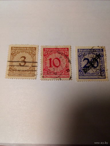 Марки Германия 1923