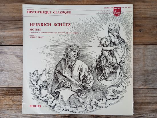 Concerts de Los Angeles - Генрих Шютц. Мотеты - Philips, Франция