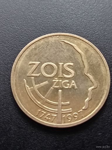 Словения 5 толаров 1997 г. -  250 лет со дня рождения Зигмунда Зоиса