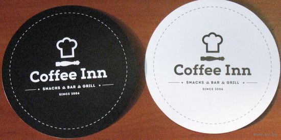 Подставка под пиво бара Coffee Inn (Минск)