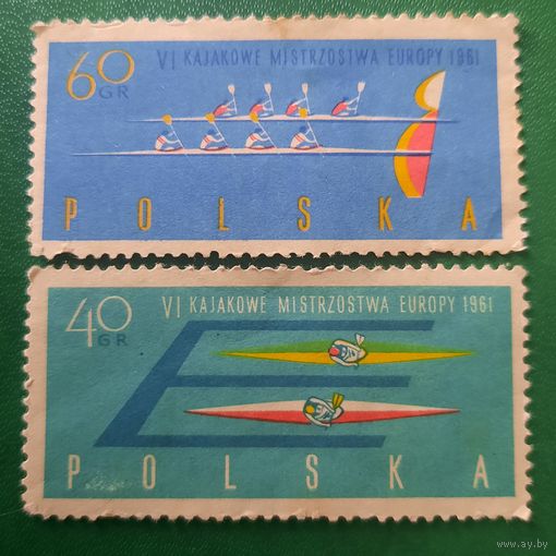 Польша 1961. VI чемпионат Европы по гребле