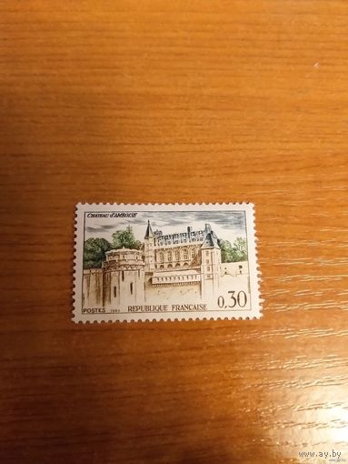 1963 Франция архитектура чистая клей MNH** (2-4)