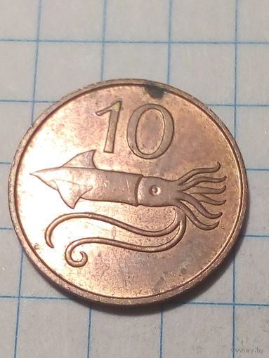 10 эйре Исландия 1981 год.