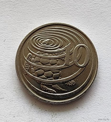 Каймановы острова 10 центов, 2008