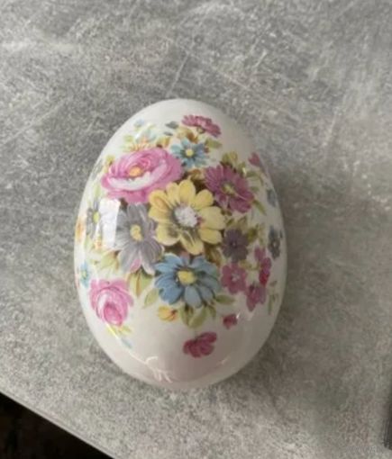 Винтажная шкатулка  от Fine Bone  в форме яйца Англия