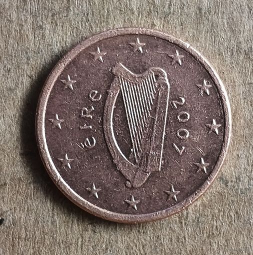 Ирландия 1 евроцент, 2007 г., KM# 32