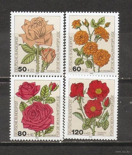 ФФ1 ФРГ 1982 Розы