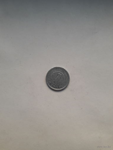 Япония 1 иена 1982
