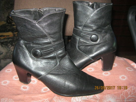 Полусапоги Belwest нат.кожа на байке